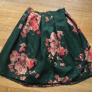 Vintage Floral Skirt!